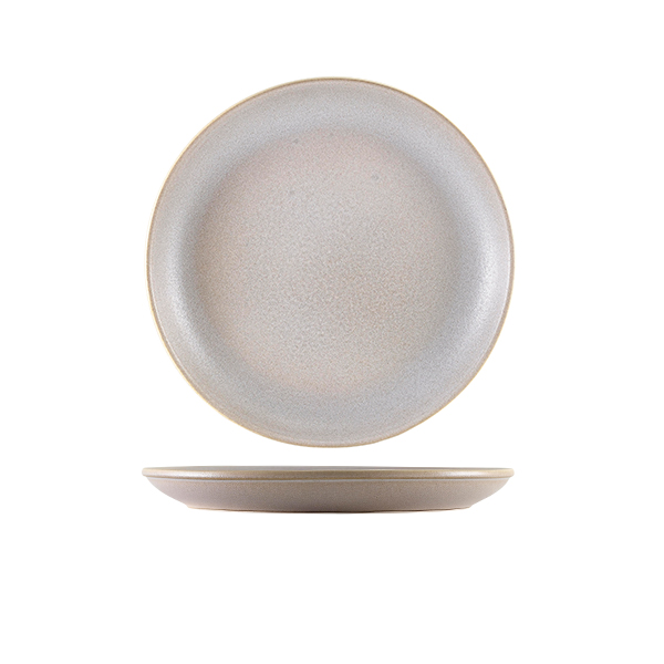 [BC-NCP-ABR19] Antigo Stoneware Barley Coupe Plate 19cm (Pack of 6)