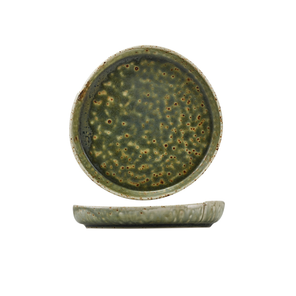 Kozo Porcelain Midori Coupe Plate 19cm (Pack of 6)