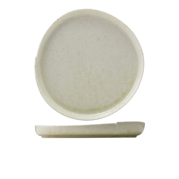 Kozo Porcelain Shiro Coupe Plate 26.7cm (Pack of 6)