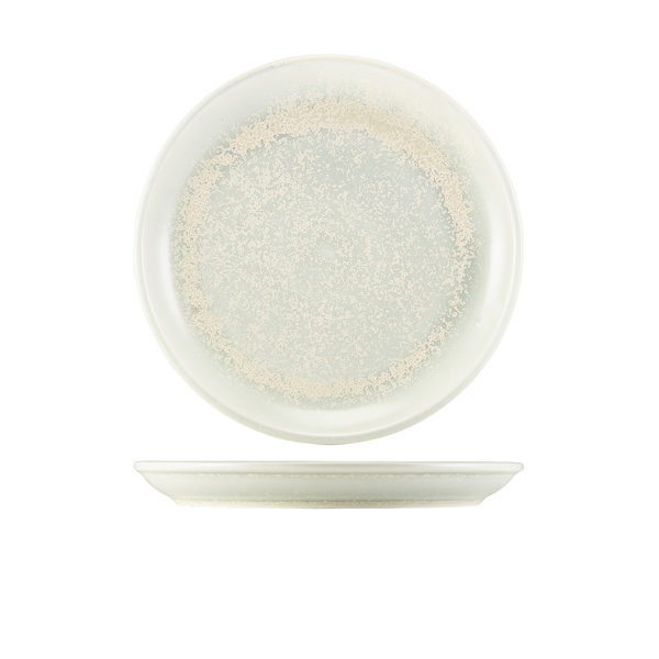 Terra Porcelain Pearl Coupe Plate 24cm (Pack of 6)