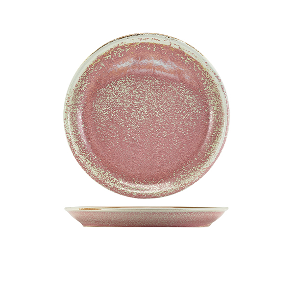 [BC-NCP-PRS19] Terra Porcelain Rose Coupe Plate 19cm (Pack of 6)