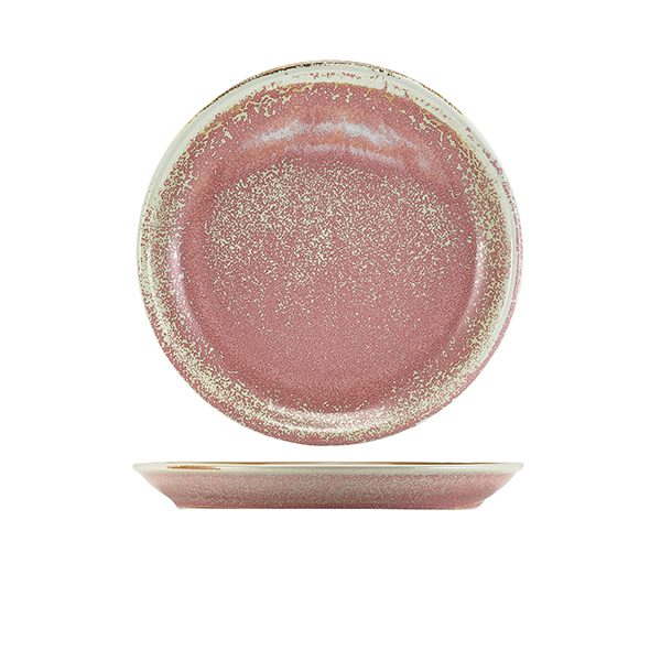 [BC-NCP-PRS24] Terra Porcelain Rose Coupe Plate 24cm (Pack of 6)