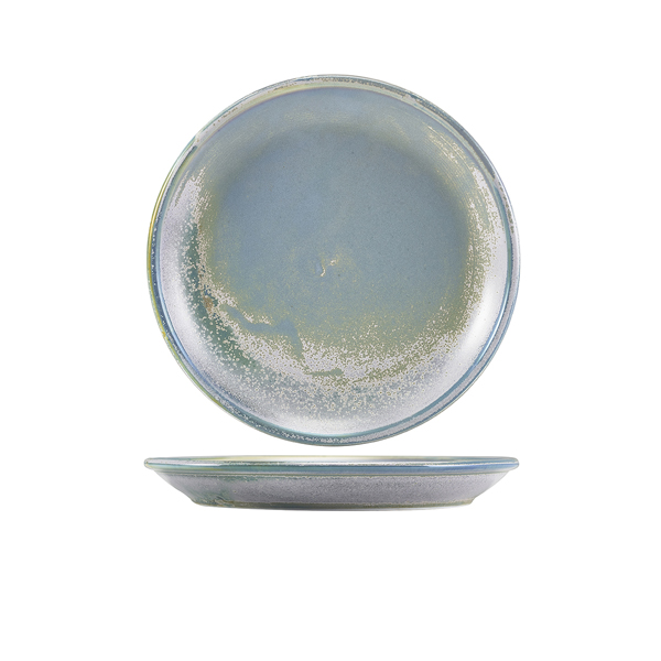[BC-NCP-PSF19] Terra Porcelain Seafoam Coupe Plate 19cm (Pack of 6)