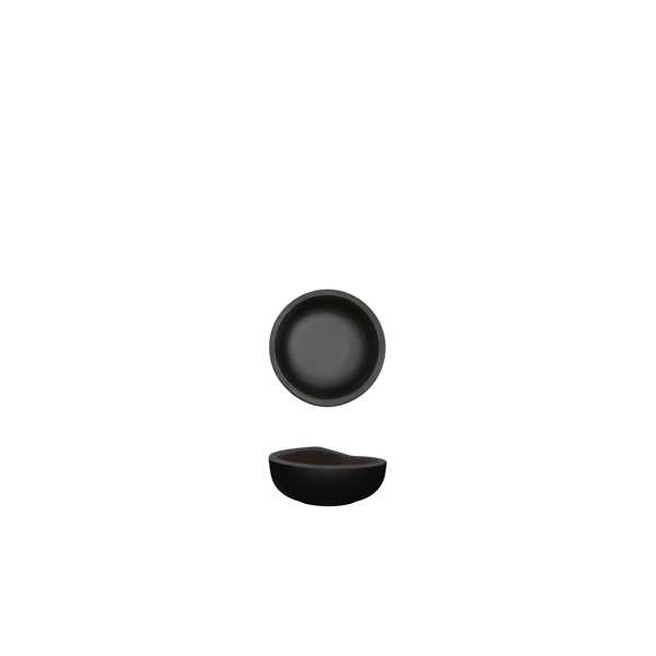 Black Copenhagen Round Melamine Bowl 8.5 x 3.5cm (Pack of 24)