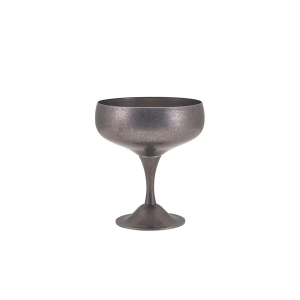 [BC-NCPG220V] GenWare Vintage Steel Coupe Glass 22cl/ 7.7oz