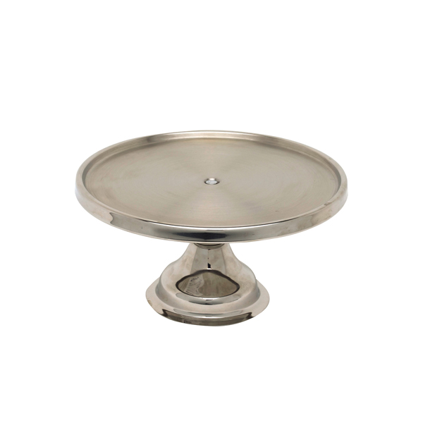 [BC-NCSHB] Genware S/St. Cake Stand 13"Dia.6.5" High
