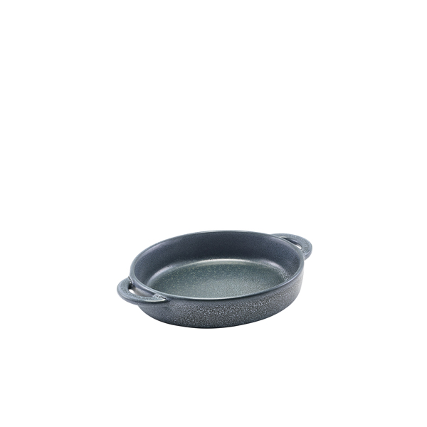[BC-NCT-RD14G] Forge Graphite Stoneware Round Dish 14.5 x 13 x 3cm (Pack of 6)