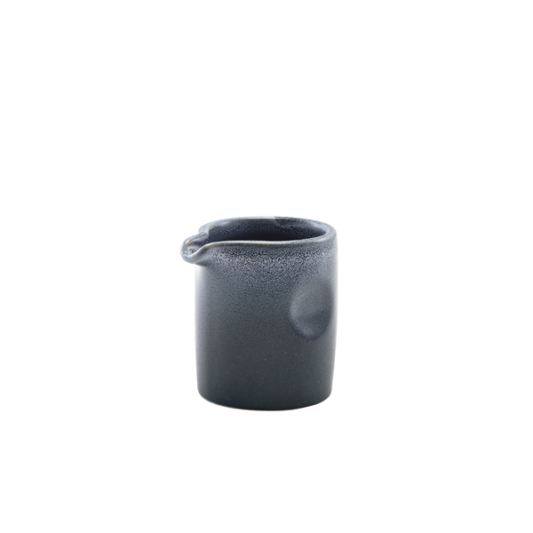 Forge Graphite Stoneware Pinched Jug 9cl/ 3.2oz (Pack of 12)