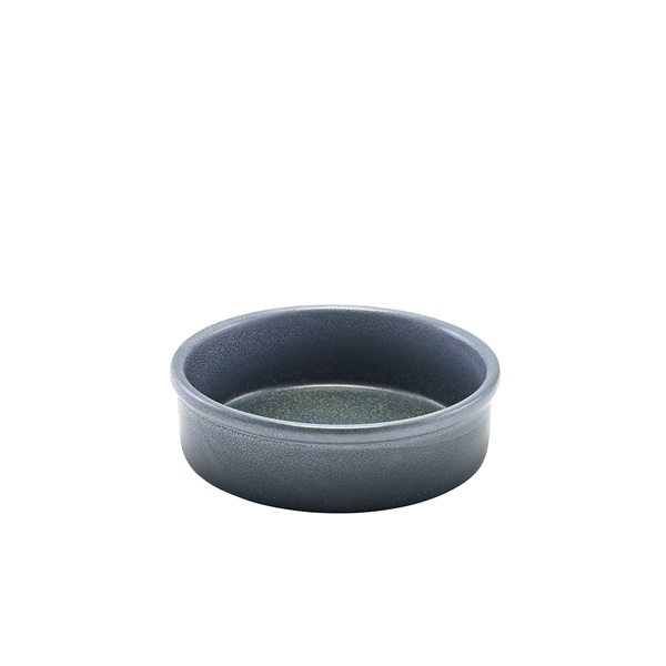 [BC-NCT-TD13G] Forge Graphite Stoneware Tapas Dish 13cm (Pack of 6)