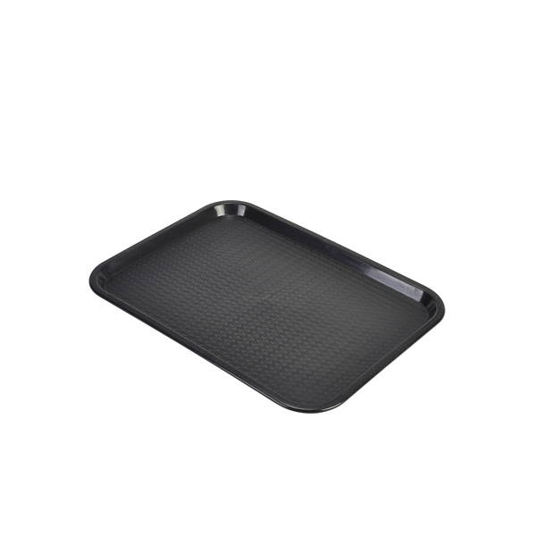 [BC-NCT1216-03] Fast Food Tray Black Medium
