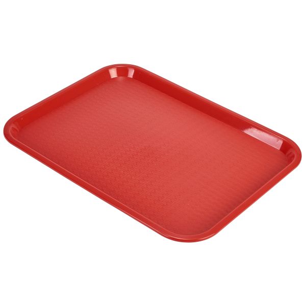 [BC-NCT1216-05] Fast Food Tray Red Medium