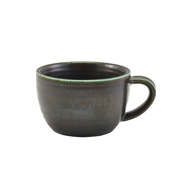 [BC-NCUP-PBK28] Terra Porcelain Black Coffee Cup 28.5cl/ 10oz (Pack of 6)