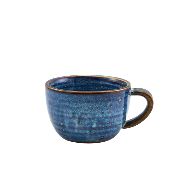 [BC-NCUP-PBL23] Terra Porcelain Aqua Blue Coffee Cup 22cl/ 7.75oz (Pack of 6)