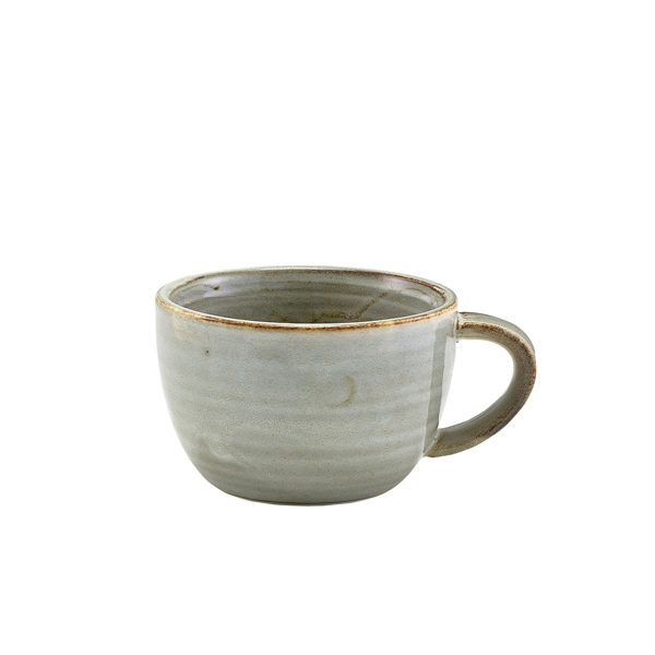 Terra Porcelain Grey Coffee Cup 22cl/ 7.75oz (Pack of 6)