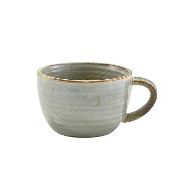 Terra Porcelain Grey Coffee Cup 28.5cl/ 10oz (Pack of 6)