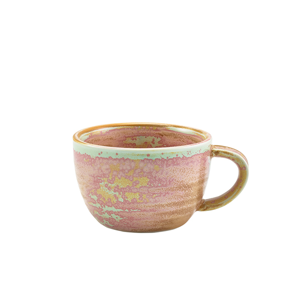 Terra Porcelain Rose Coffee Cup 22cl/ 7.75oz (Pack of 6)