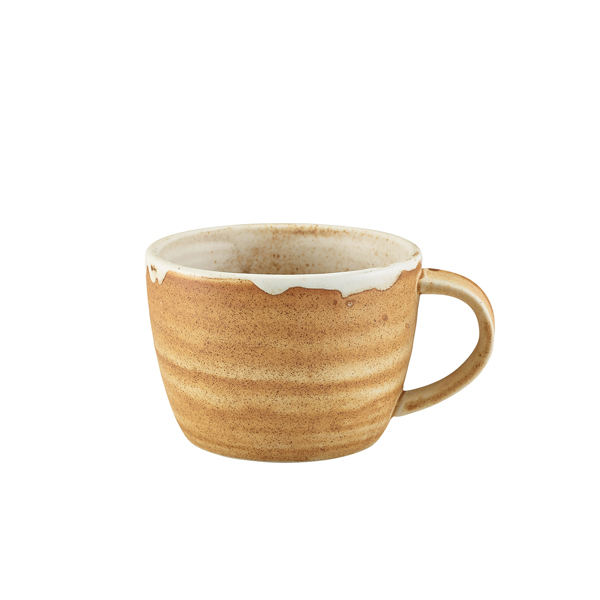 Roko Porcelain Sand Coffee Cup 23cl/ 8oz (Pack of 6)