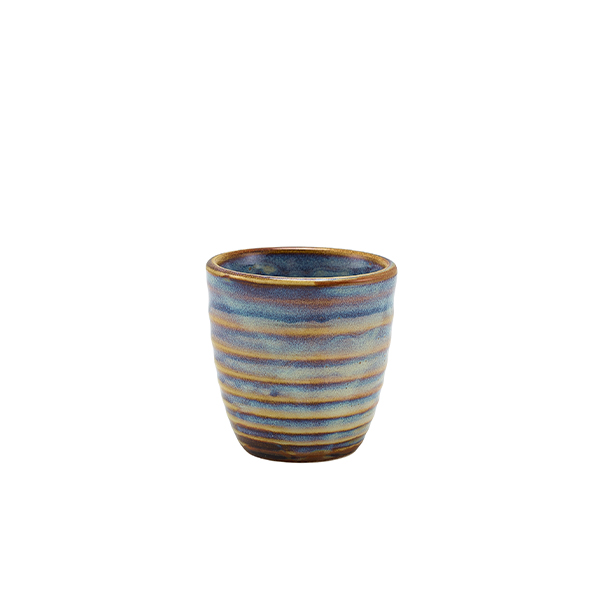 [BC-NDP-PBL3] Terra Porcelain Aqua Blue Dip Pot 8.5cl/ 3oz (Pack of 12)