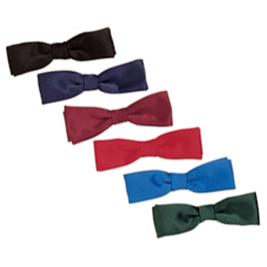 Bow Tie Polyester Satin (Black)
