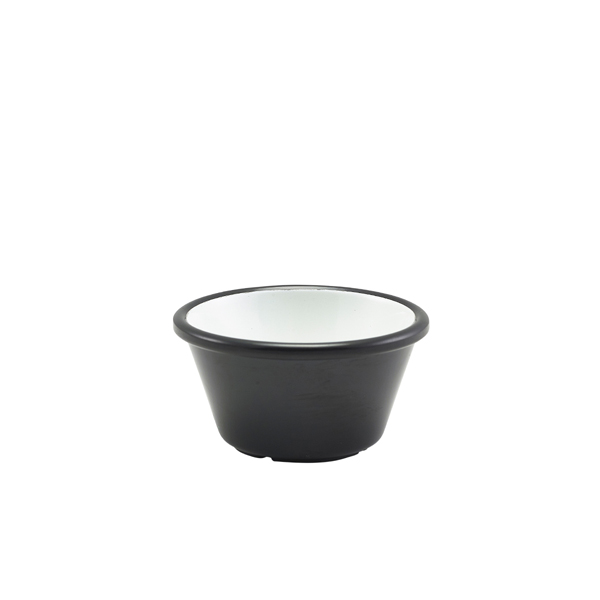 [BC-NE278-03] GenWare Melamine Black And White Two Tone Ramekin 59ml/ 2oz (Pack of 24)