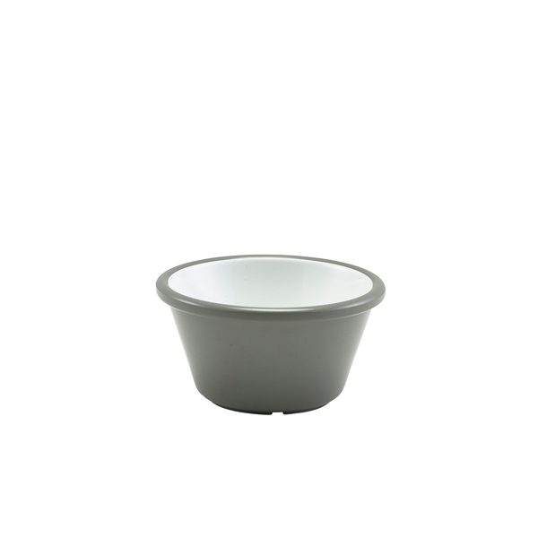 GenWare Melamine Grey And White Two Tone Ramekin 59ml/ 2oz (Pack of 24)