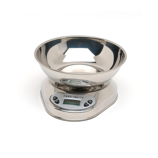 [BC-NEK03B-5] S/St. Digital Scales  5Kg Graduated 1 Gm