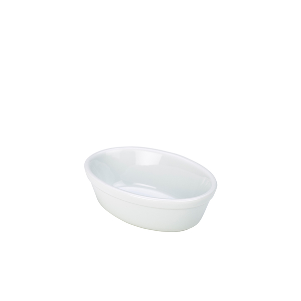 [BC-NF20-W] GenWare Oval Pie Dish 16cm/ 6.3" (Pack of 6)