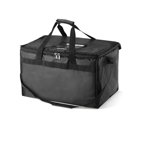 [BC-NFDB-2315BK] GenWare Large Polyester Insulated Food Delivery Bag