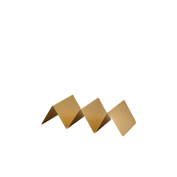 [BC-NFFS2GDV] GenWare Gold Vintage Steel Fast Food Stand 2 Slot (Pack of 12)