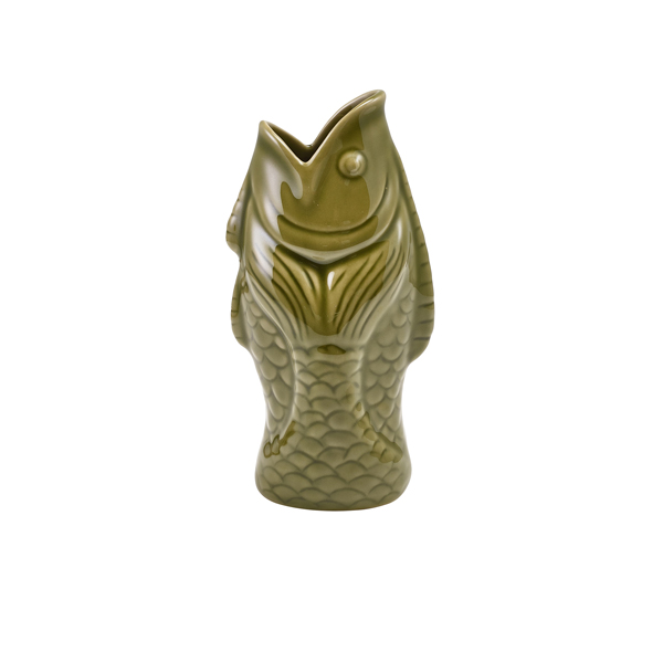 [BC-NFSH380GR] GenWare Green Fish Tiki Mug 38cl/ 13.4oz (Pack of 6)