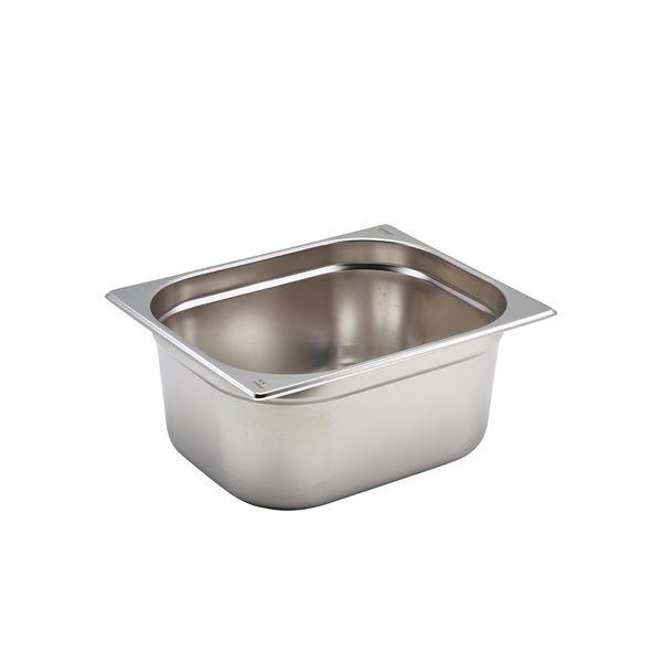 [BC-NGN12-150] St/St Gastronorm Pan 1/2 - 150mm Deep