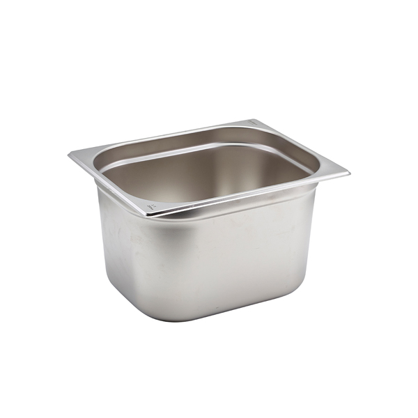 [BC-NGN12-200] St/St Gastronorm Pan 1/2 - 200mm Deep
