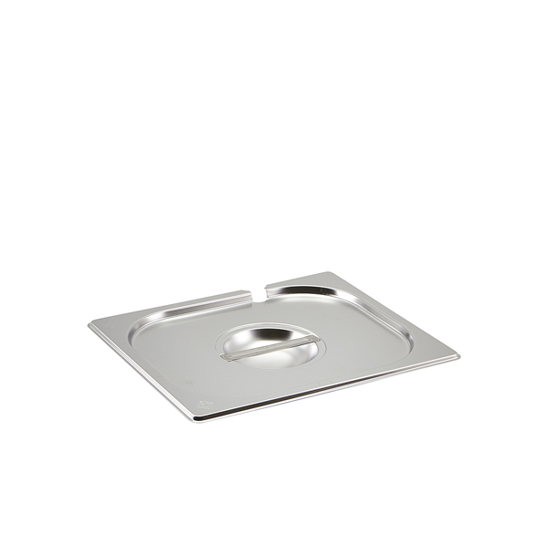 [BC-NGN12-NLID] St/St Gastronorm Pan Notched Lid 1/2