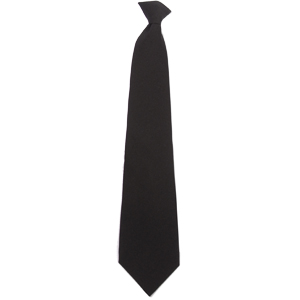 Clip On Tie (Black, 5XL)