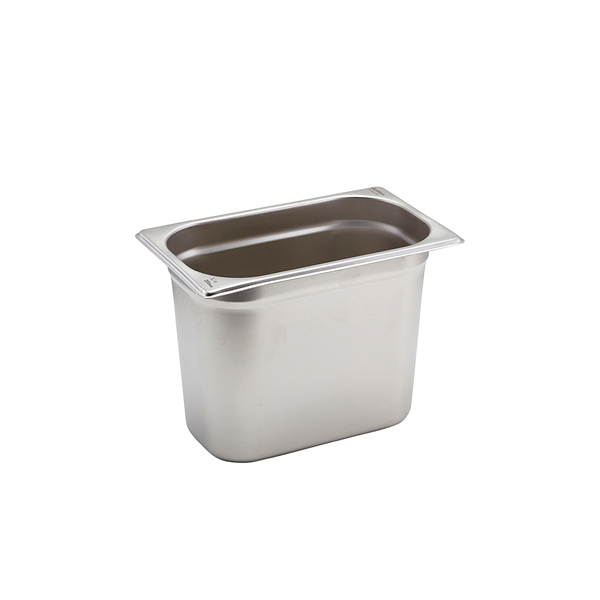 [BC-NGN14-200] St/St Gastronorm Pan 1/4 - 200mm Deep