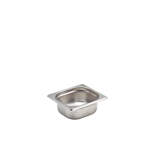 [BC-NGN16-65] St/St Gastronorm Pan 1/6 - 65mm Deep