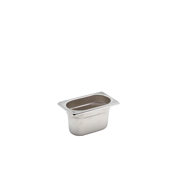 [BC-NGN19-100] St/St Gastronorm Pan 1/9 - 100mm Deep