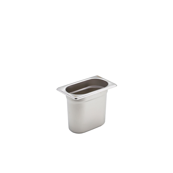 St/St Gastronorm Pan 1/9 - 150mm Deep