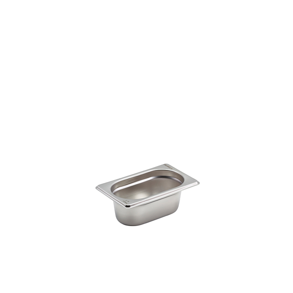 [BC-NGN19-65] St/St Gastronorm Pan 1/9 - 65mm Deep