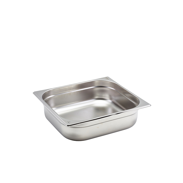 [BC-NGN23-100] St/St Gastronorm Pan 2/3 - 100mm Deep