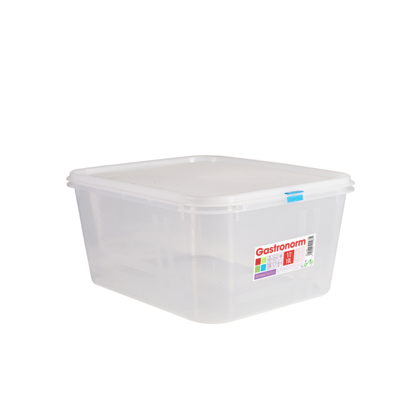 [BC-NGNCPP12-150] GenWare Clear Polypropylene Container GN1/2 150mm (Pack of 6)