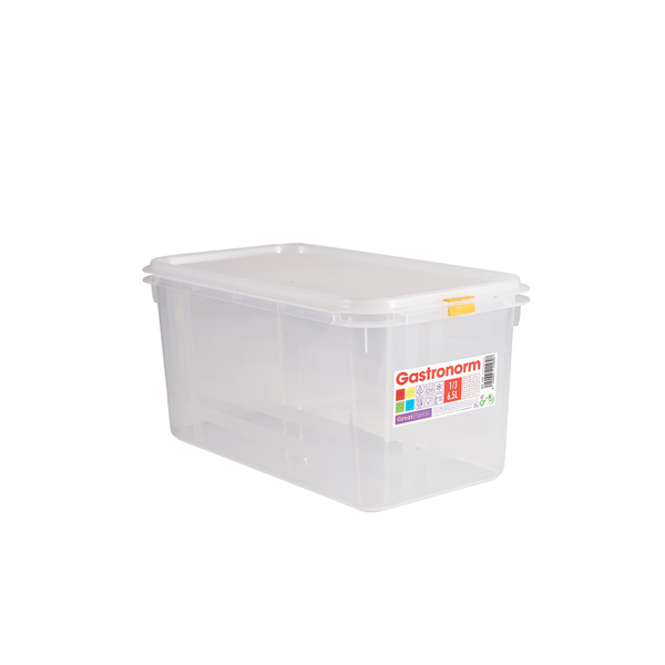 GenWare Clear Polypropylene Container GN1/3 150mm (Pack of 6)