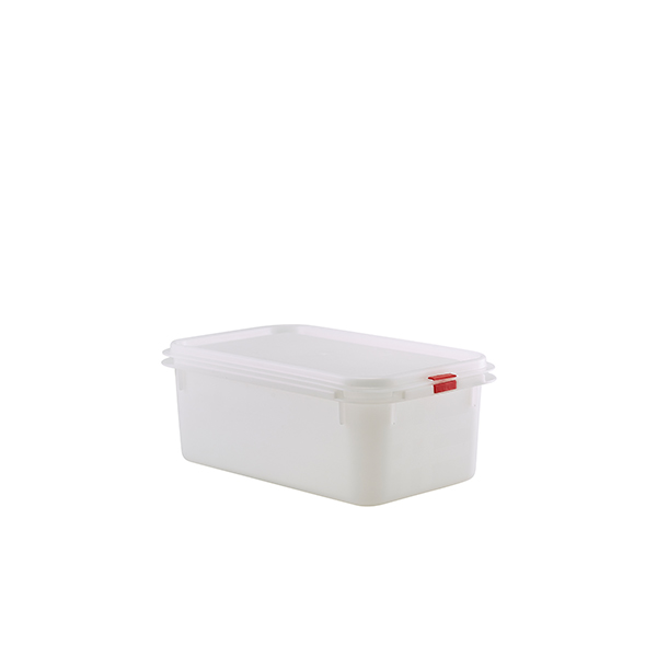 [BC-NGNPP14-100] GenWare Polypropylene Container GN 1/4 100mm (Pack of 6)
