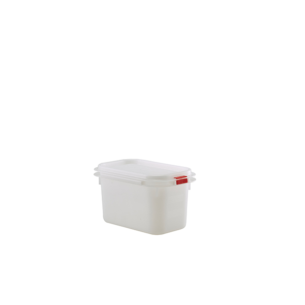 [BC-NGNPP19-100] GenWare Polypropylene Container GN 1/9 100mm (Pack of 12)