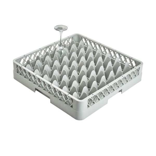 [BC-NGR49] Genware 49 Compartment Glass Rack