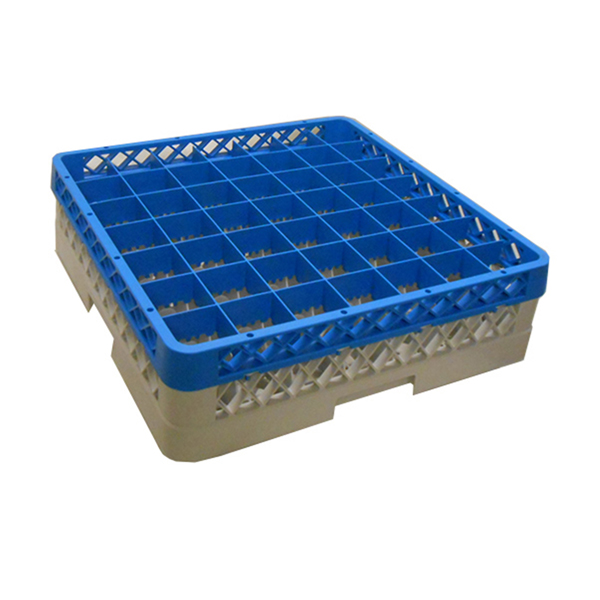 [BC-NGR49-1] Genware 49 Comp Glass Rack With 1 Extender