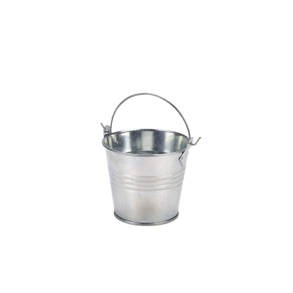 [BC-NGSB8] Galvanised Steel Serving Bucket 8.5cm Dia (Pack of 12)
