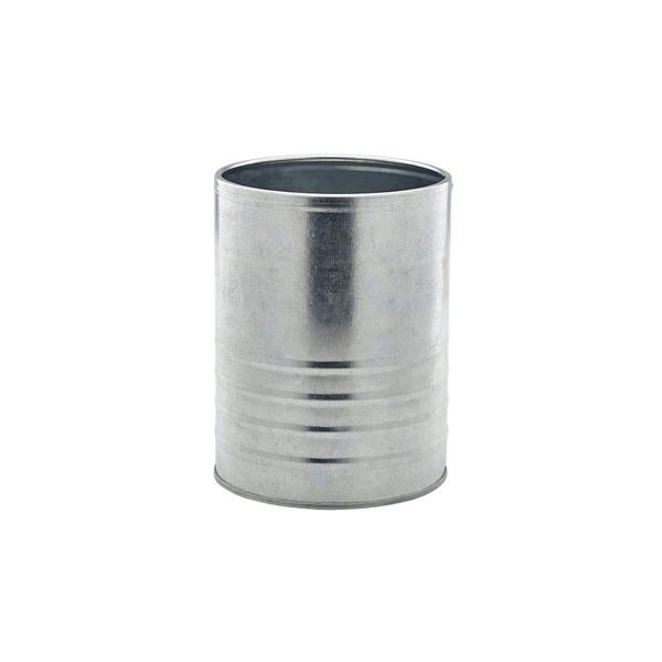[BC-NGSC11] Galvanised Steel Can 11cm Dia x 14.5cm (Pack of 12)