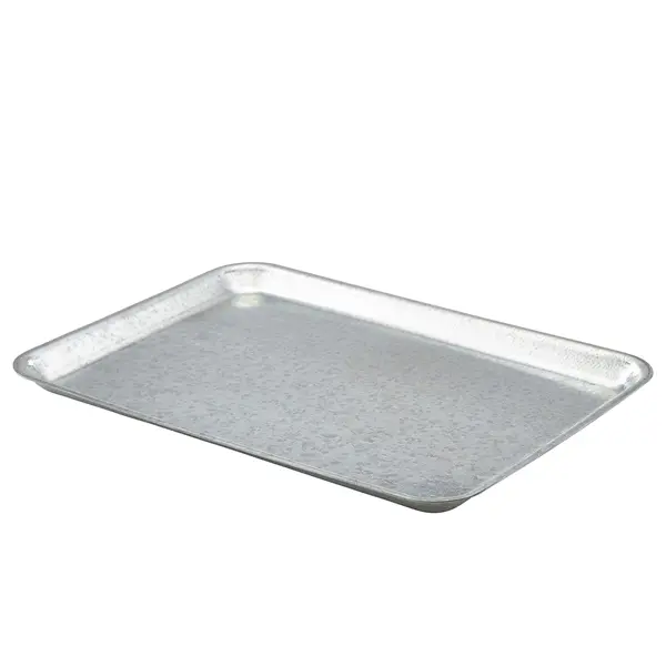 [BC-NGST3726] Galvanised Steel Tray 37x26.5x2cm (Pack of 12)