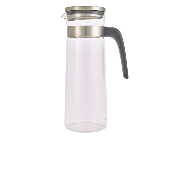 [BC-NGWJ150] Glass Water Jug With Stainless Steel Lid 1.5L/ 52.5oz